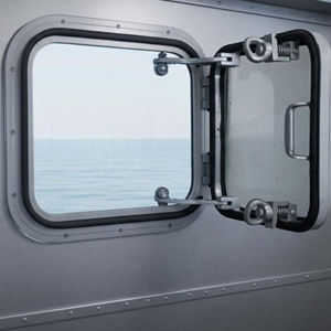 Jendela aluminium Hatch (Buka-Tutup)