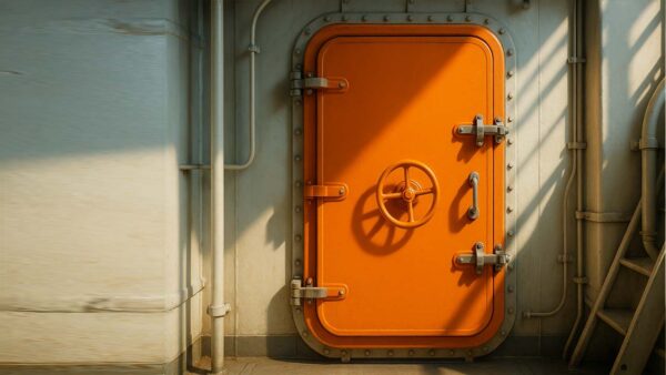 9 Pintu Baja Kedap Air (Watertight Steel Door)