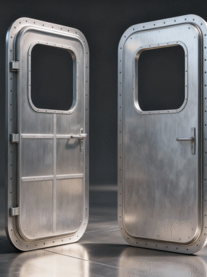 Pintu alumunium kapal