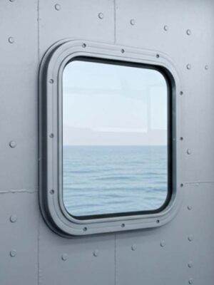 Jendela alumunium persegi mati